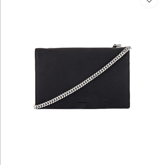 NWOT All Saints Fetch Crossbody GRAY - Picture 2 of 8